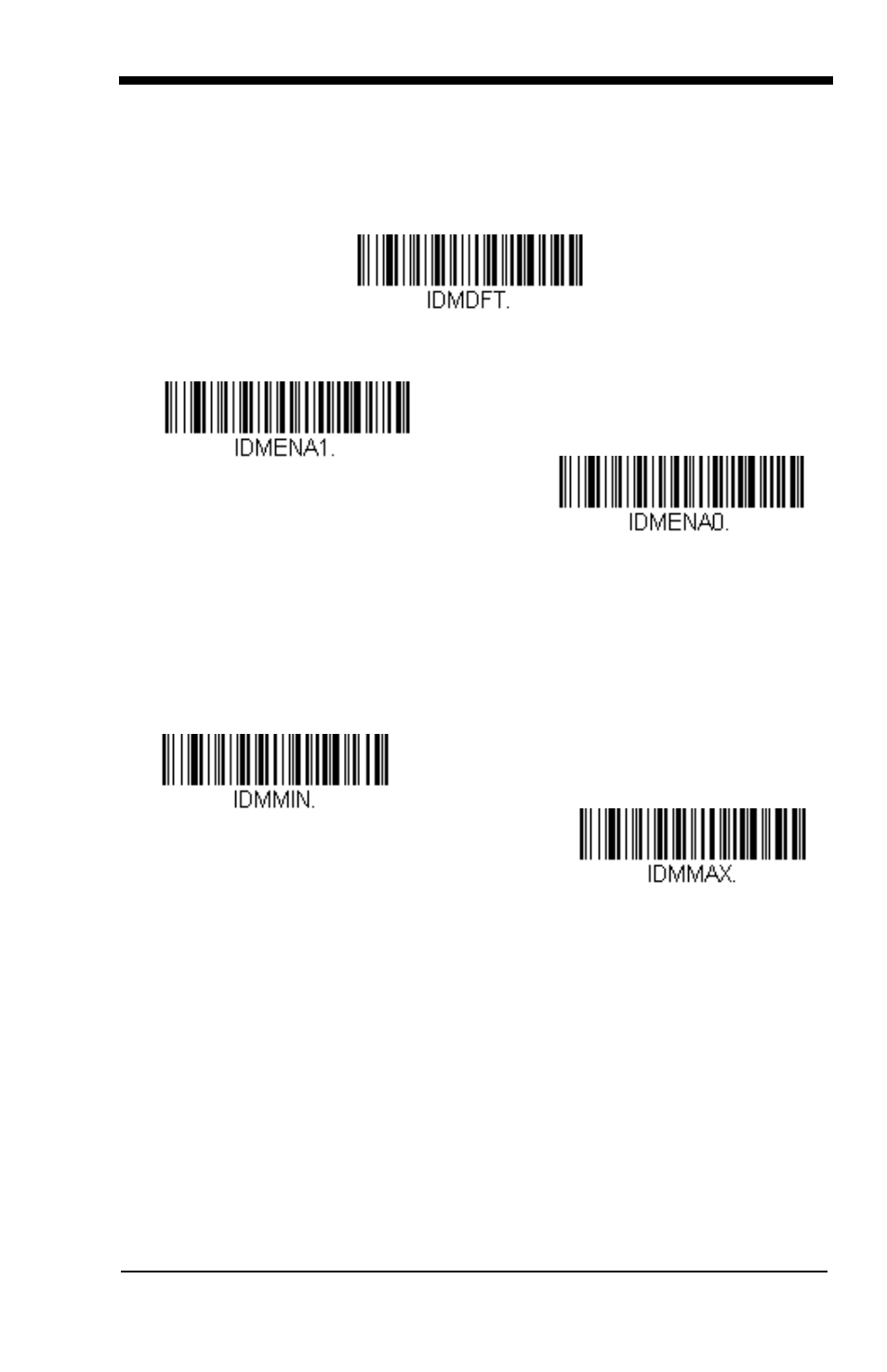 Data matrix, Data matrix on/off, Data matrix message length | Data matrix append, Default all data matrix settings | GoDEX GS550 User Manual | Page 103 / 140