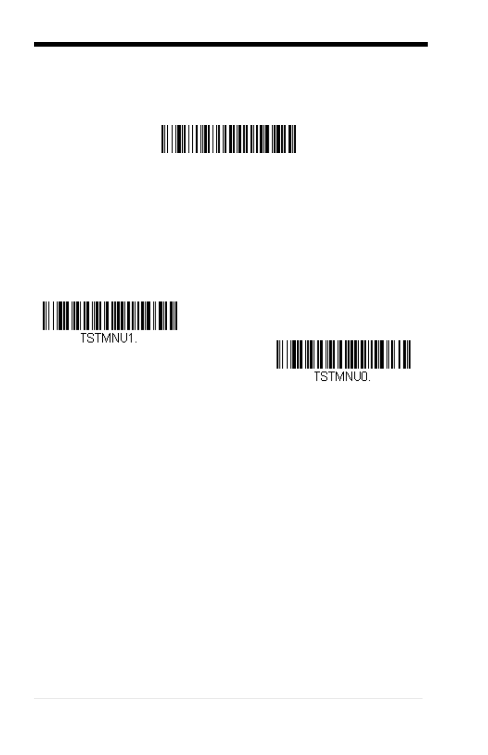 Show data format, Test menu | GoDEX GS550 User Manual | Page 116 / 140