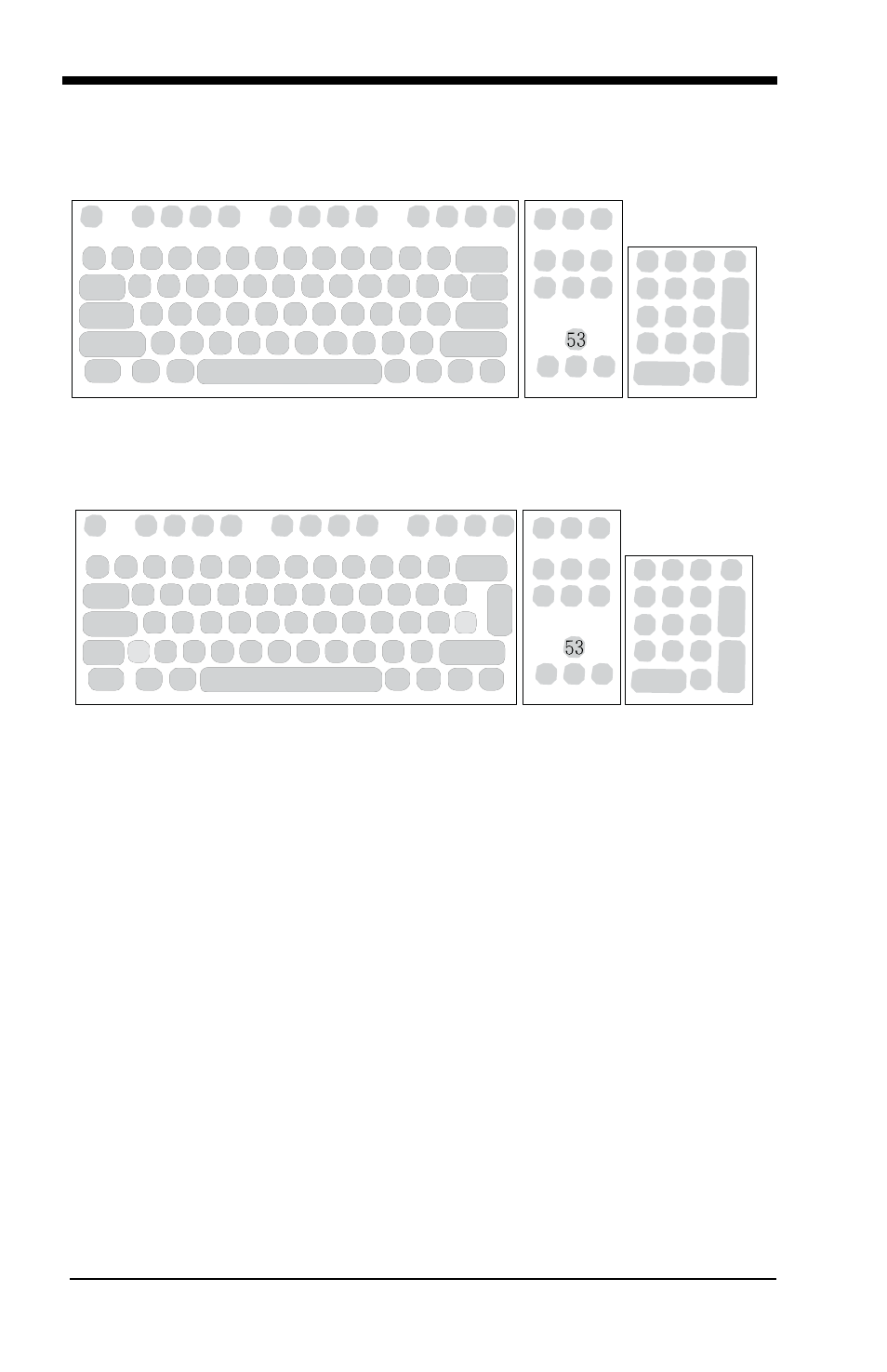 Unicode key maps | GoDEX GS550 User Manual | Page 134 / 140