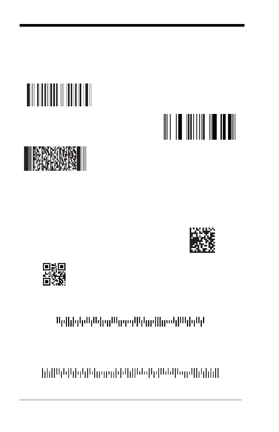 Sample symbols | GoDEX GS550 User Manual | Page 136 / 140