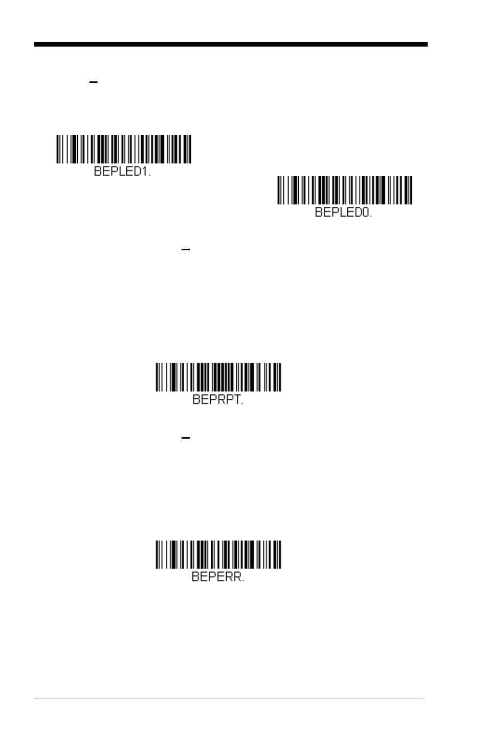 Led – good read, Number of beeps – good read, Number of beeps – error | GoDEX GS550 User Manual | Page 34 / 140