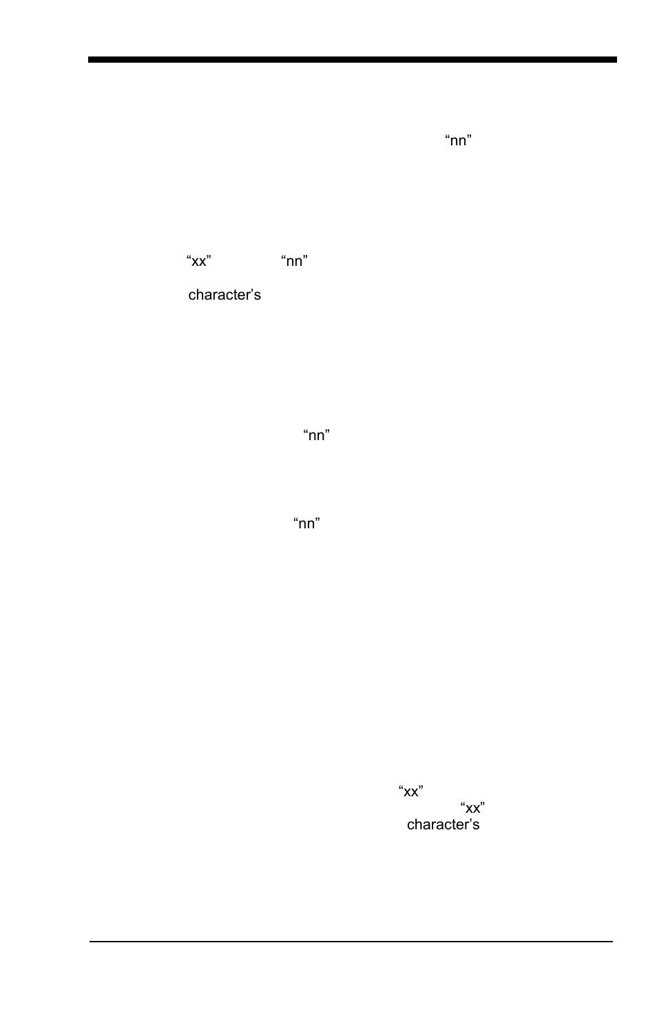 Move commands, Search commands, Send all but the last characters | Insert a character multiple times, Move the cursor forward a number of characters, Move the cursor backward a number of characters, Move the cursor to the beginning, Move the cursor to the end, Search forward for a character | GoDEX GS550 User Manual | Page 55 / 140