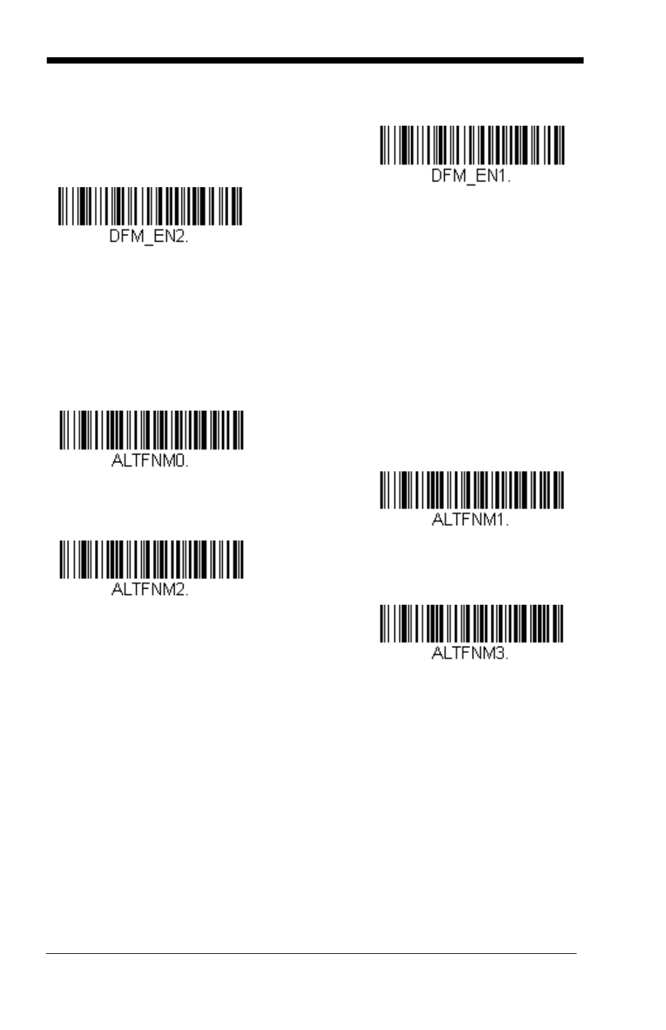 Primary/alternate data formats | GoDEX GS550 User Manual | Page 58 / 140