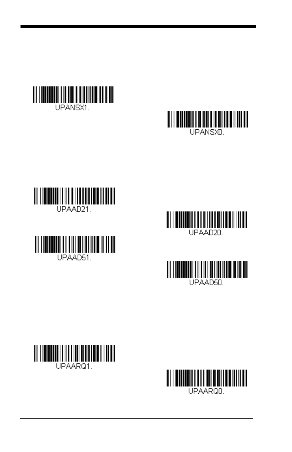 Upc-a number system, Upc-a addenda, Upc-a addenda required | GoDEX GS550 User Manual | Page 80 / 140