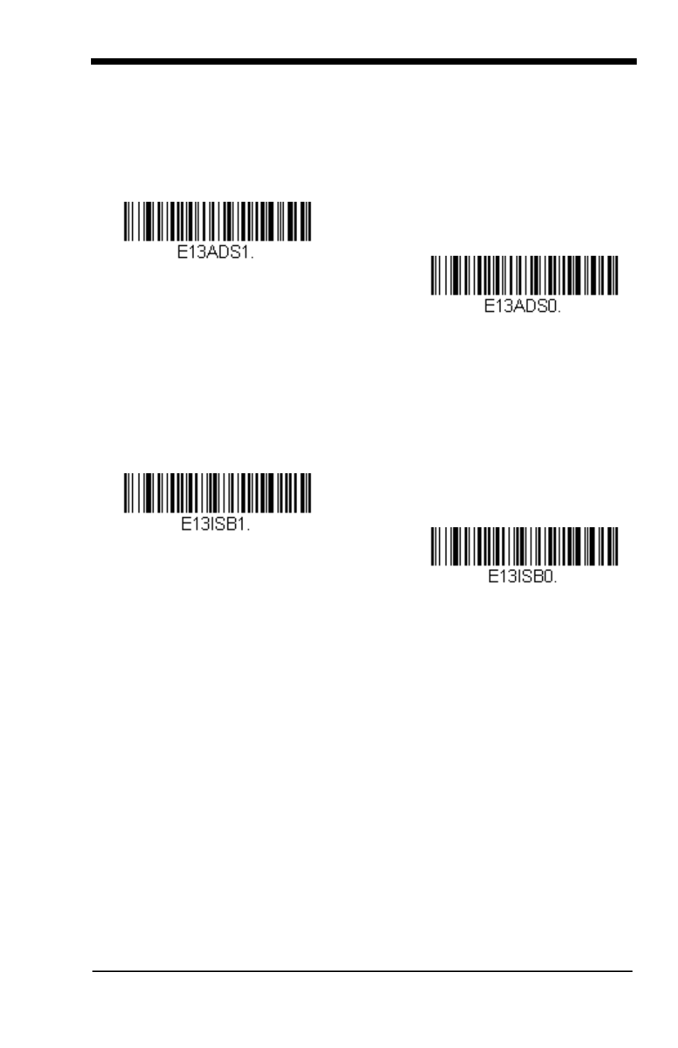 Ean/jan-13 addenda separator, Isbn translate | GoDEX GS550 User Manual | Page 87 / 140