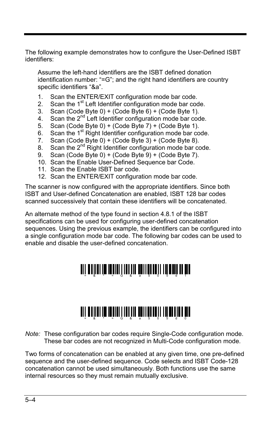 Disable (left, =g) + (right, &a) | GoDEX GS220 User Manual | Page 29 / 82