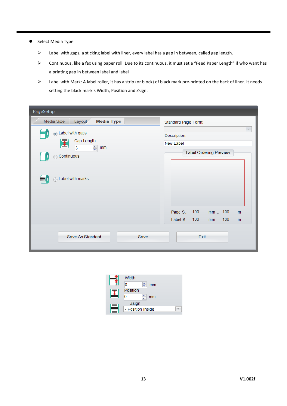 Golabel on-line help | GoDEX GoLabel User Manual | Page 13 / 72