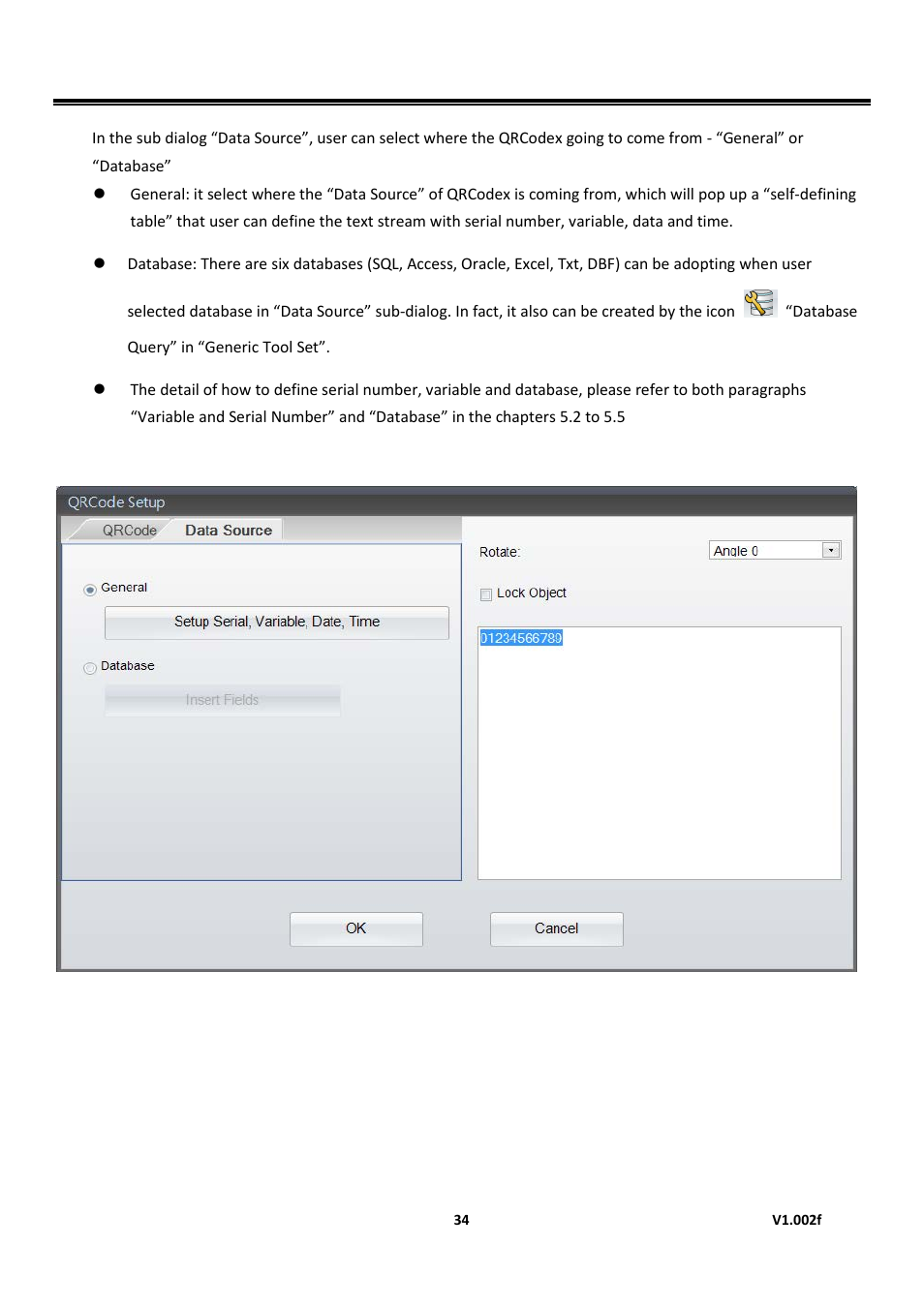 Golabel on-line help | GoDEX GoLabel User Manual | Page 34 / 72