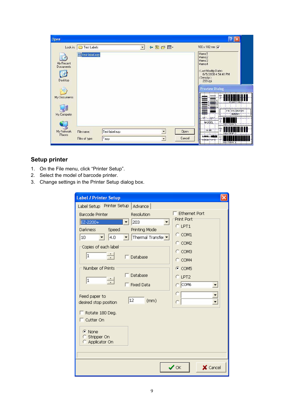 GoDEX QLabel-IV User Manual | Page 10 / 40