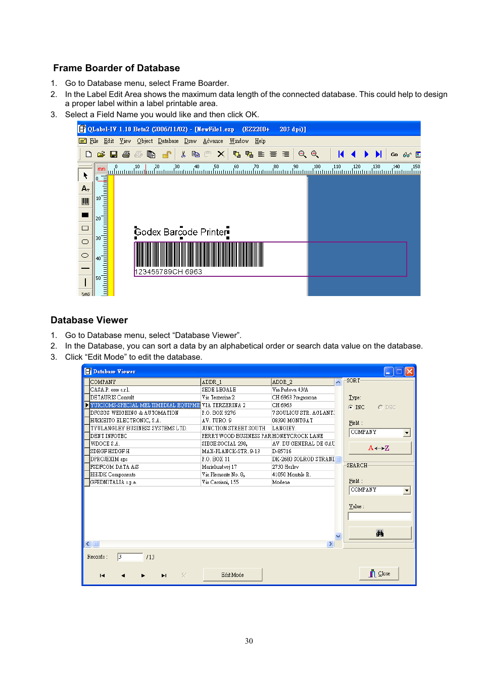GoDEX QLabel-IV User Manual | Page 31 / 40