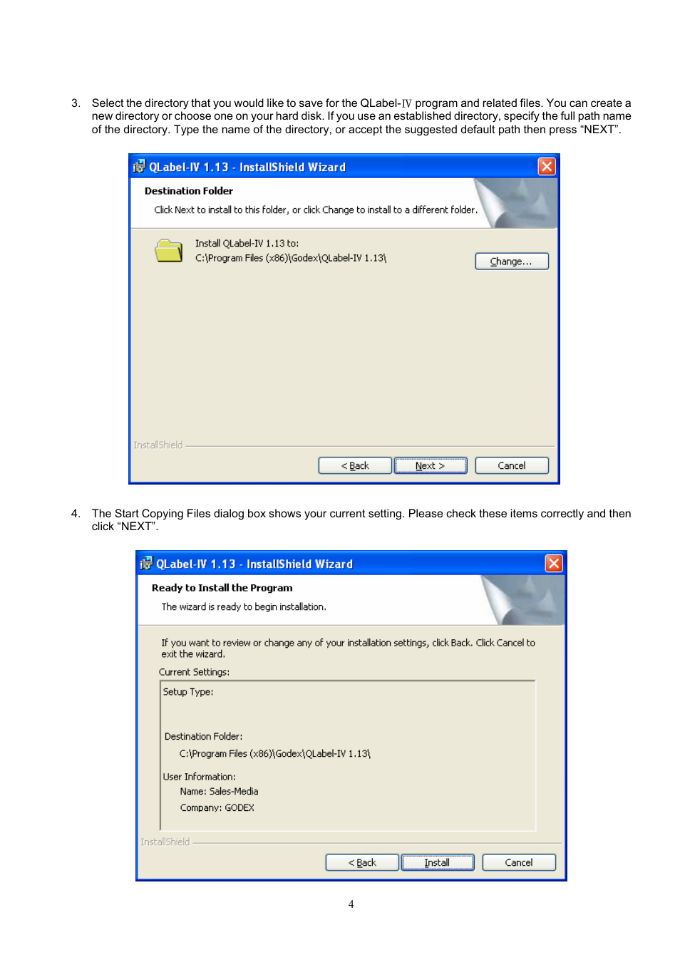 GoDEX QLabel-IV User Manual | Page 5 / 40