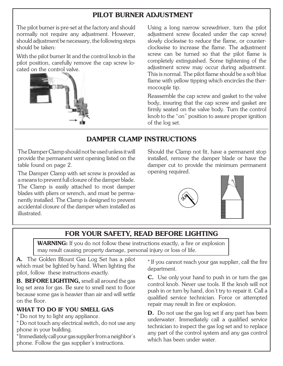 Golden Blount CSA User Manual | Page 5 / 6