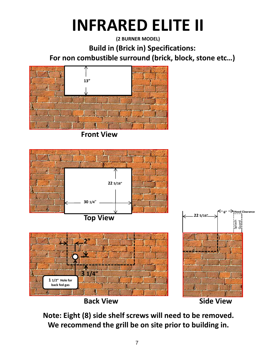 Infrared elite ii | Golden Blount Infrared Elite User Manual | Page 7 / 19