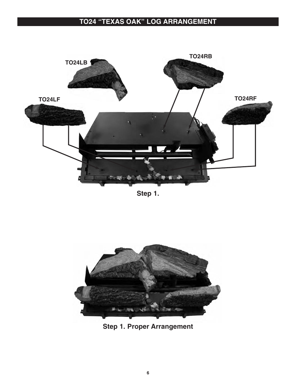 Golden Blount Texas Oak Log User Manual | Page 6 / 10
