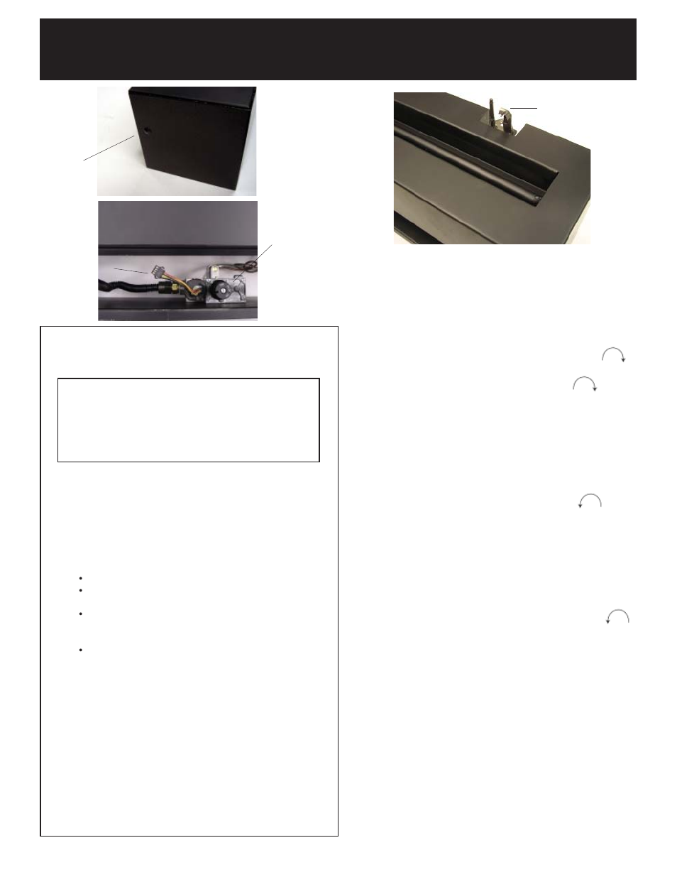For your safety, read before lighting | Golden Blount Alpine Linear Burner User Manual | Page 4 / 6