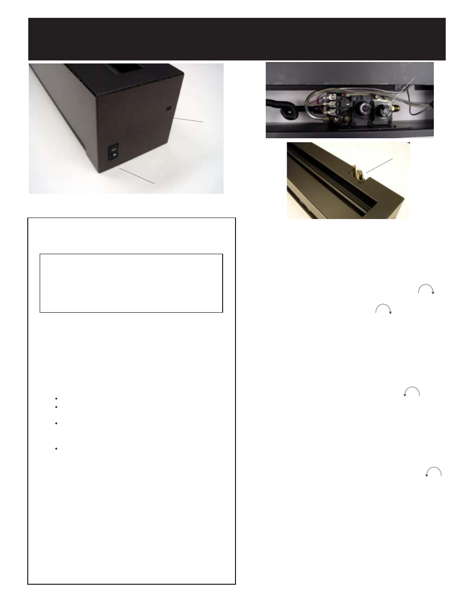 For your safety, read before lighting | Golden Blount Alpine Linear Burner User Manual | Page 5 / 6