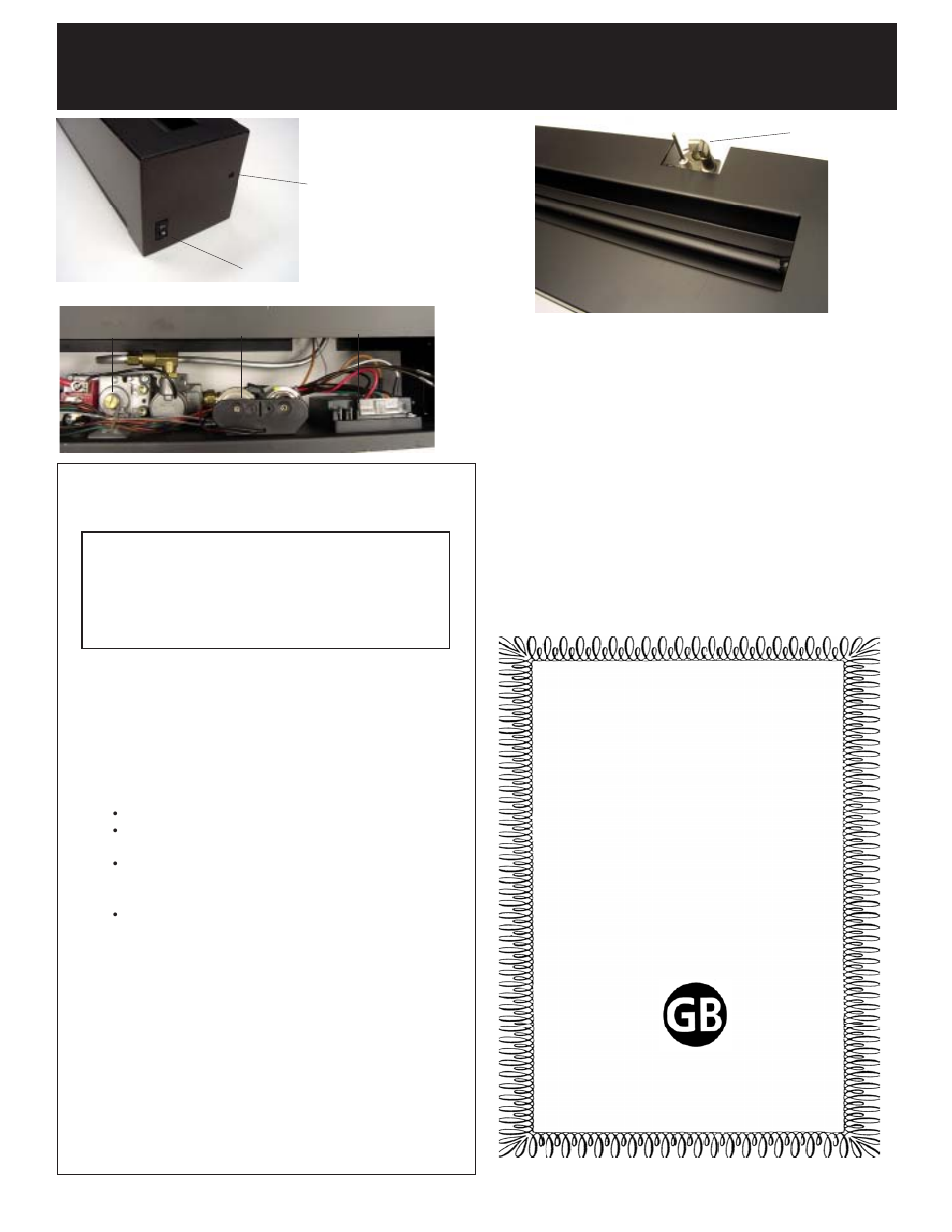 For your safety, read before lighting | Golden Blount Alpine Linear Burner User Manual | Page 6 / 6