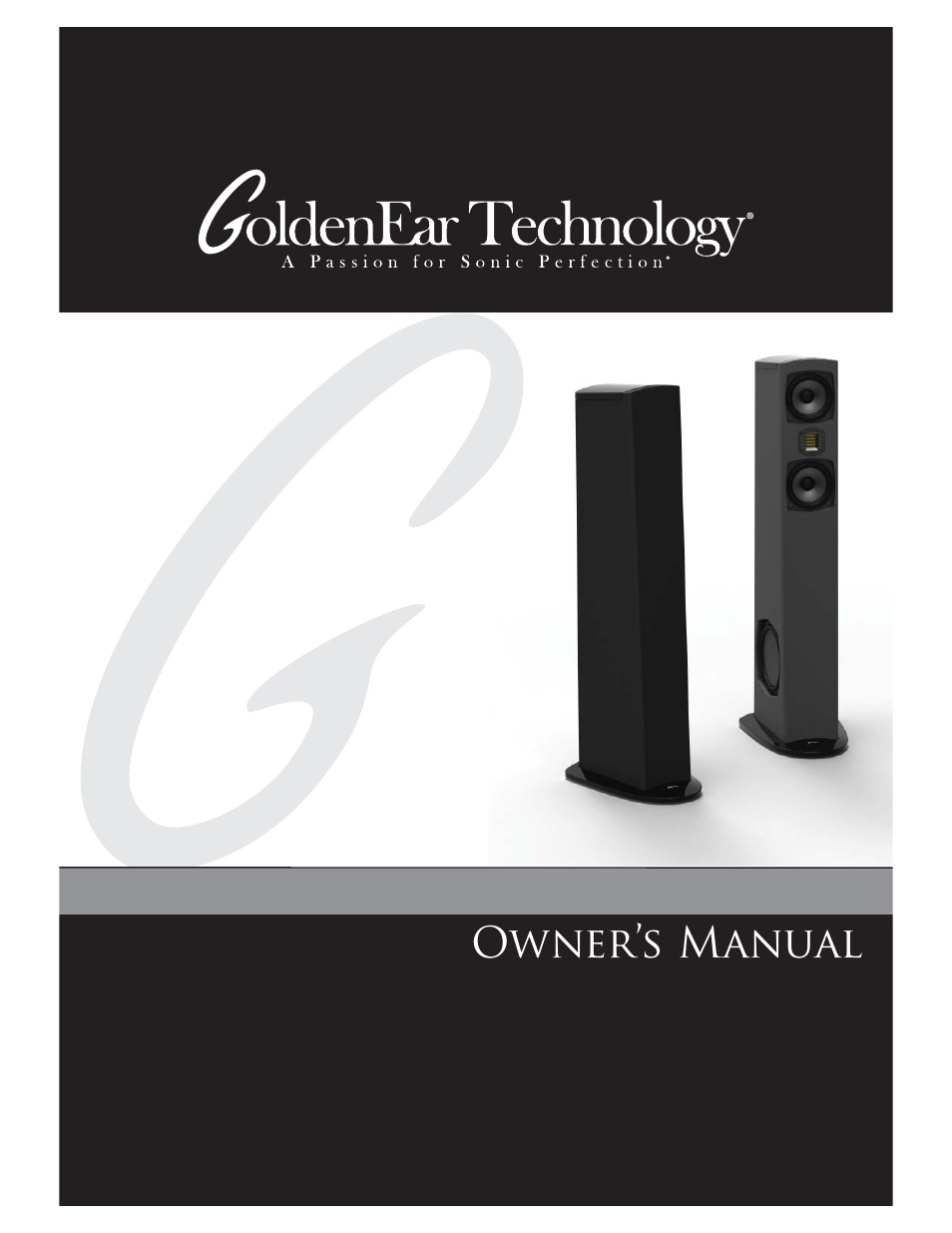 GoldenEar Triton Seven User Manual | 12 pages