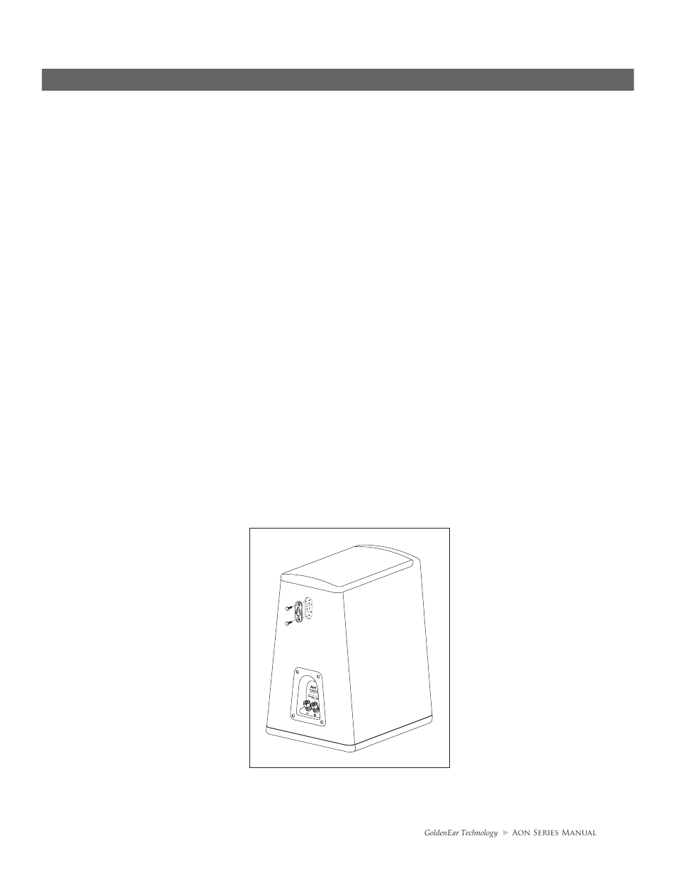 GoldenEar Aon Series User Manual | Page 9 / 12