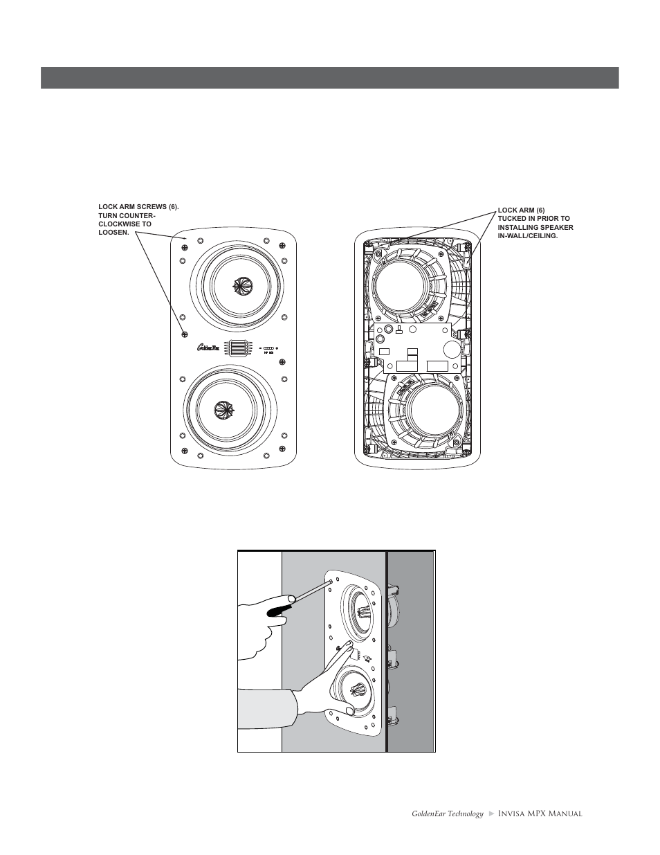 GoldenEar Invisa MPX User Manual | Page 9 / 16