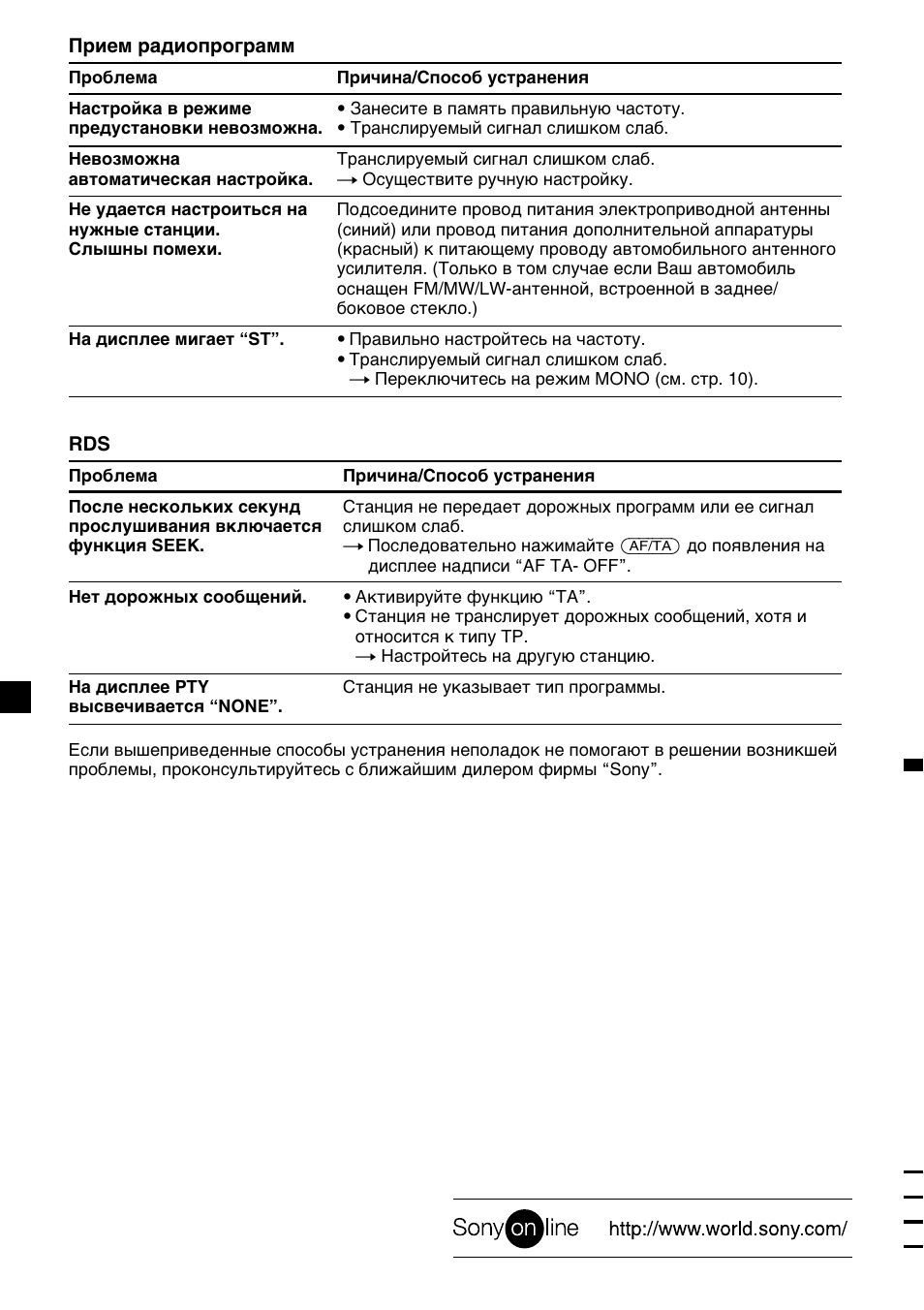 Sony CDX-2500R User Manual | Page 120 / 120
