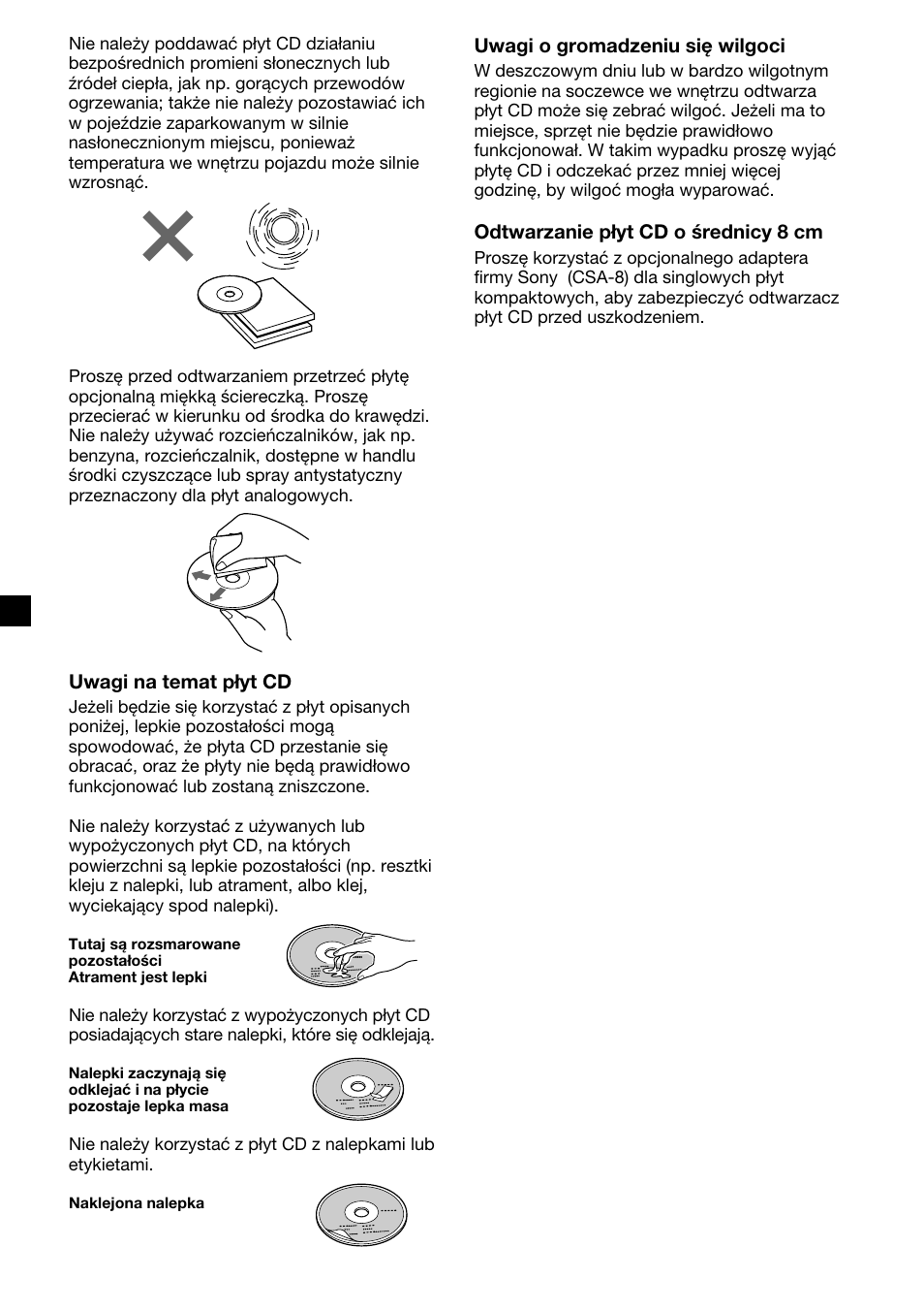 Sony CDX-2500R User Manual | Page 68 / 120