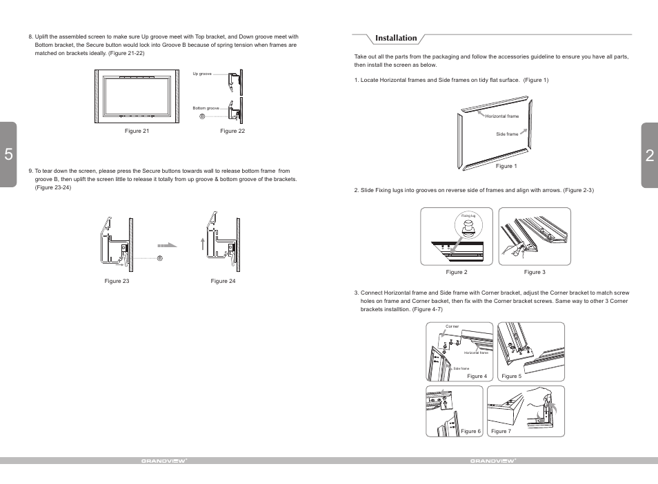 Grandview LF-PU(Large-Flat Prestige 80 mm Series) User Manual | Page 3 / 4