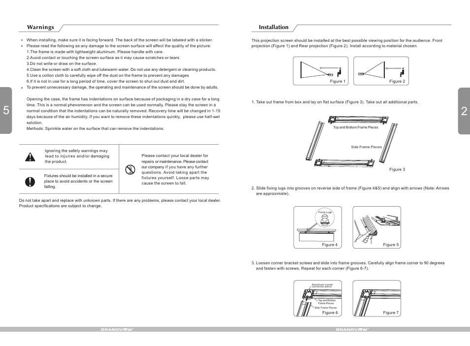 Grandview LF-PP(Large-Flat Ultimate 100 mm Series) User Manual | Page 3 / 4