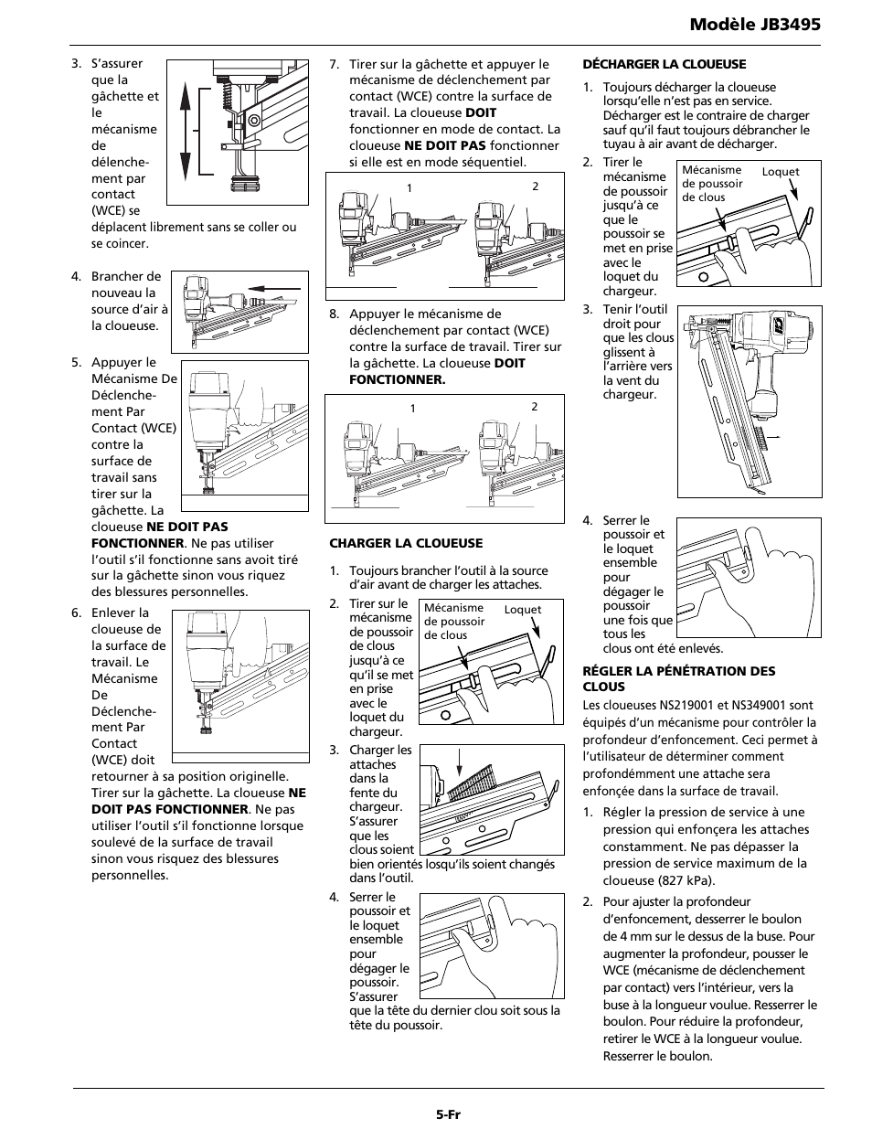 Modèle jb3495 | Campbell Hausfeld JB3495 User Manual | Page 13 / 24