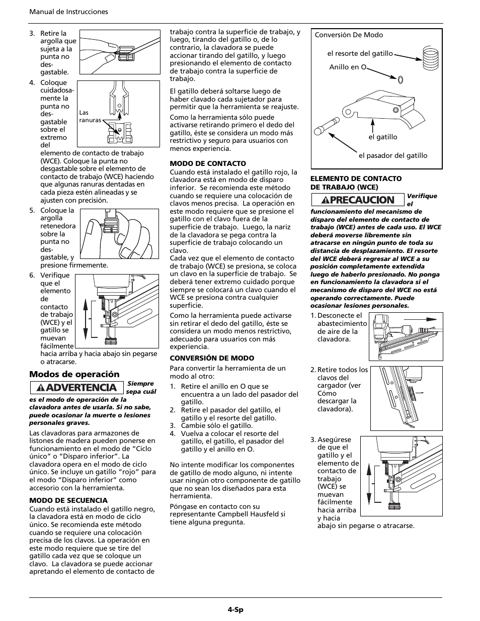 Campbell Hausfeld JB3495 User Manual | Page 20 / 24