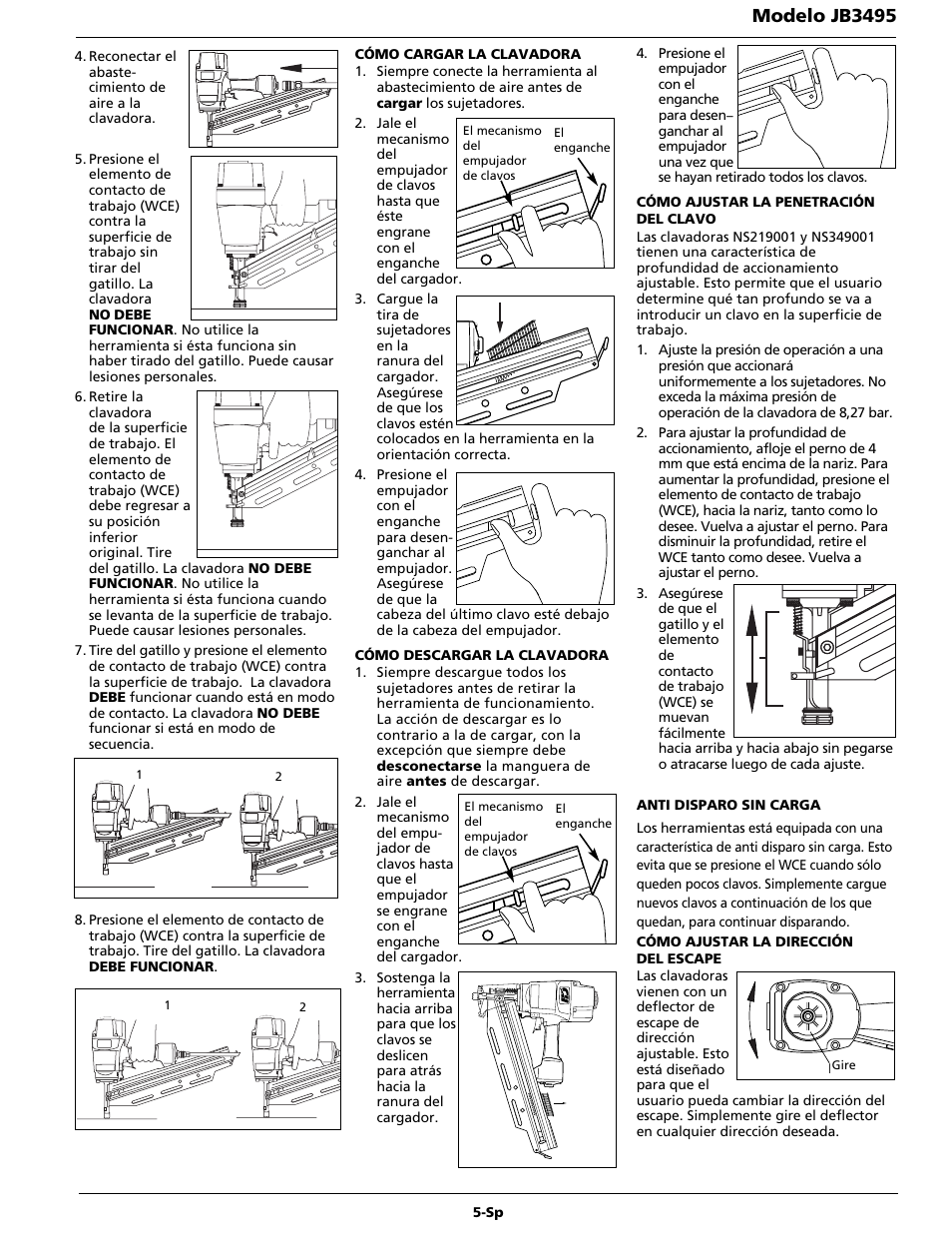 Modelo jb3495 | Campbell Hausfeld JB3495 User Manual | Page 21 / 24