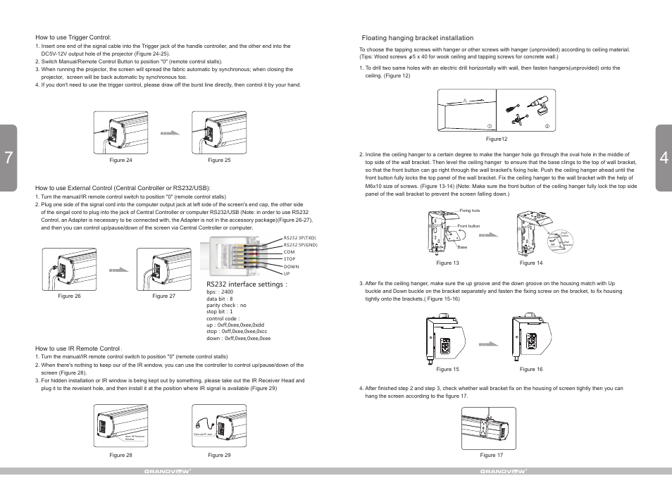 Grandview LF-MIC(Cyber Integrated Tab-Tension Motorized) User Manual | Page 5 / 6