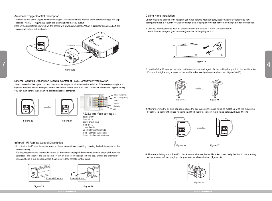 Grandview LF-MICII(Cyber Integrated Tab-Tension Motorized) User Manual | Page 5 / 6