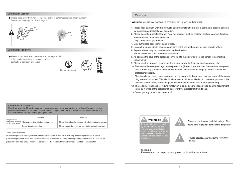 Grandview GPCK-MA User Manual | Page 3 / 10