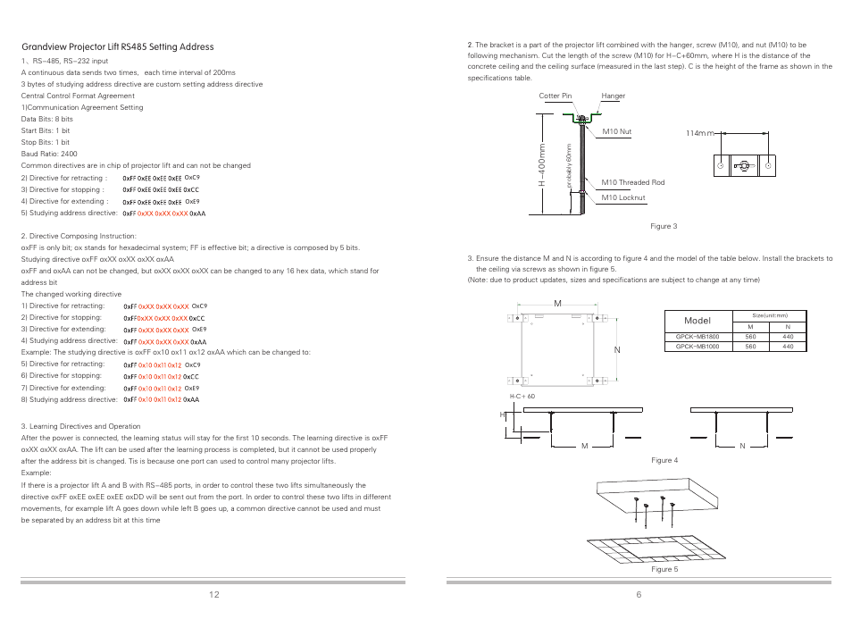 Grandview GPCK-MB User Manual | Page 7 / 10