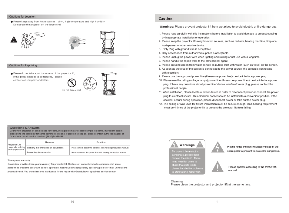 Grandview GPCK-MB1000B User Manual | Page 3 / 10