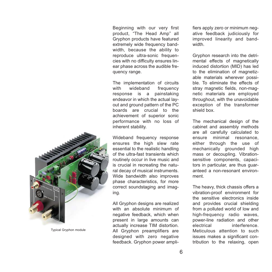 Gryphon Mephisto Solo User Manual | Page 6 / 20