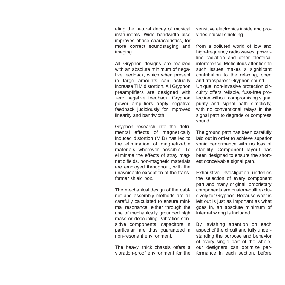 Gryphon Colosseum Solo User Manual | Page 5 / 20