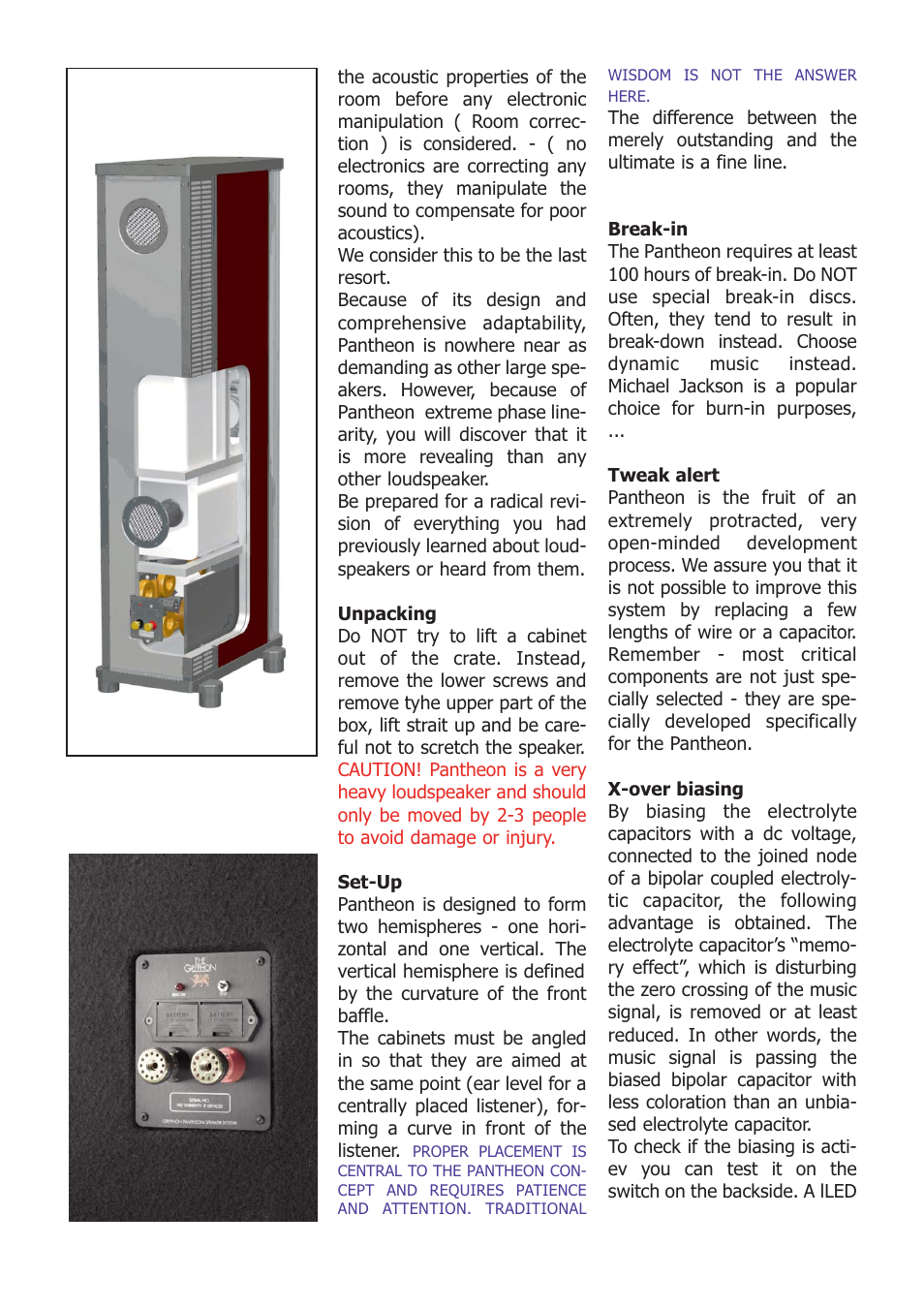 Gryphon Pantheon User Manual | Page 8 / 10