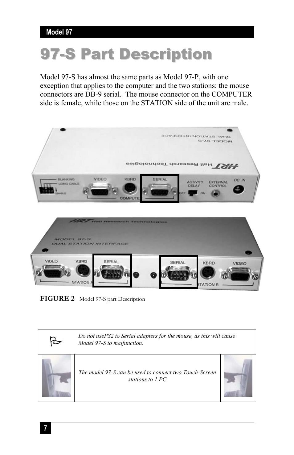 Hall Research 97-S User Manual | Page 8 / 20