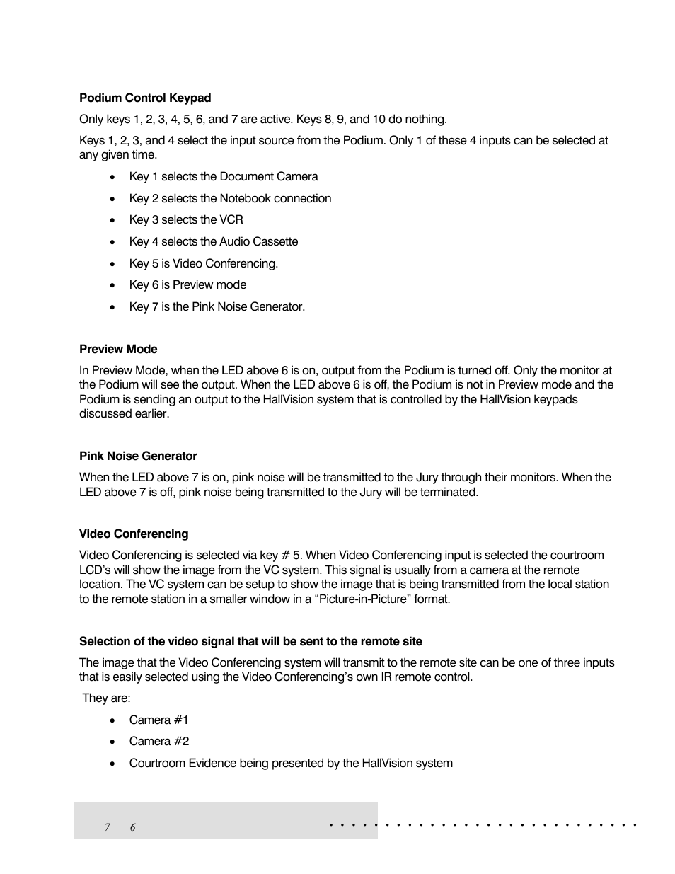 Hall Research CVA-2000 User Manual | Page 7 / 7