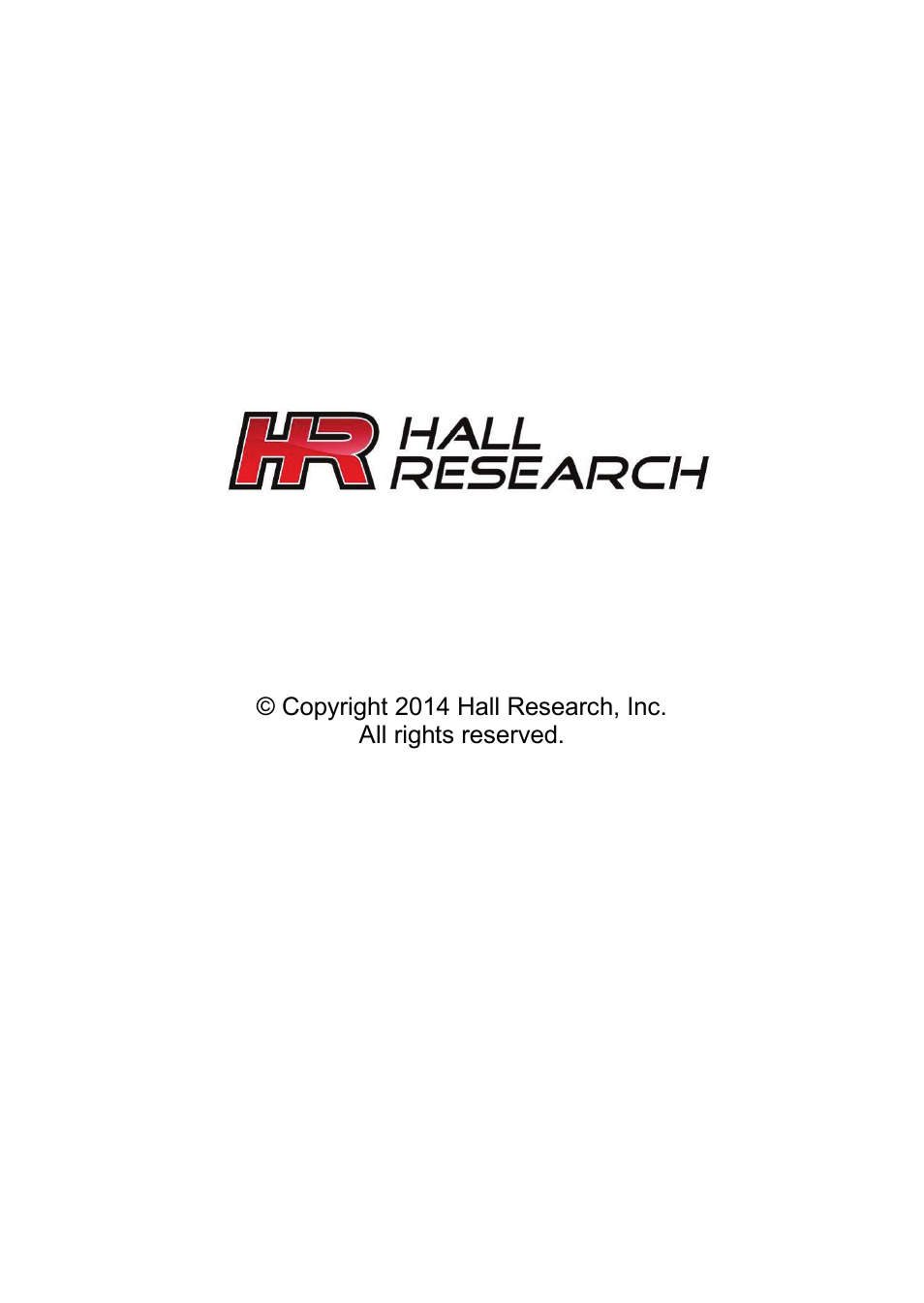 Hall Research U2-160-DP User Manual | Page 8 / 8