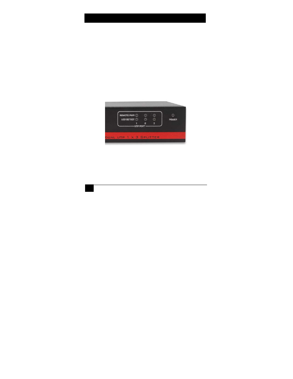Installation, Front panel indicators | Hall Research UH-2C-3S User Manual | Page 6 / 12