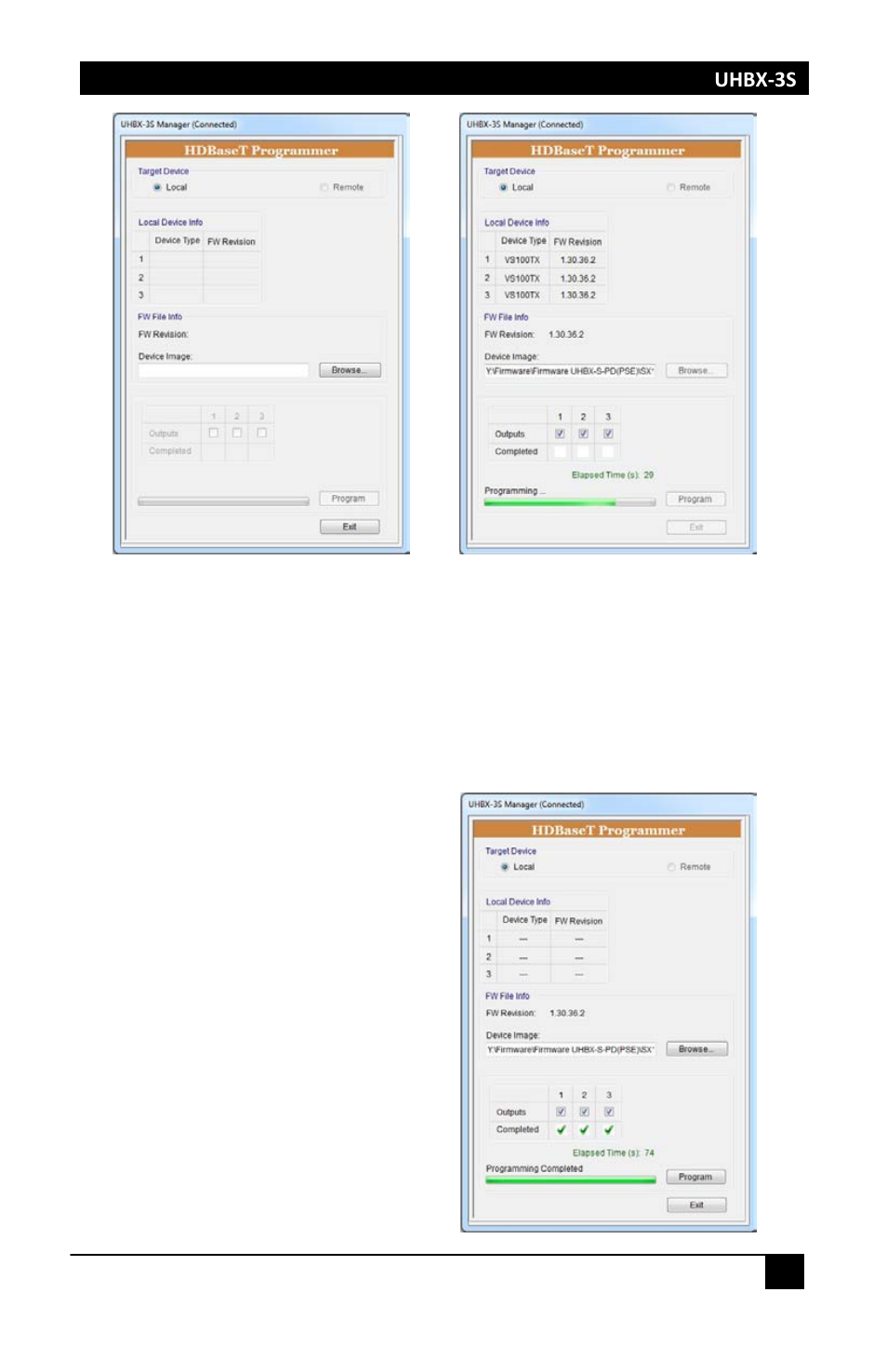 Hall Research UHBX-3S User Manual | Page 11 / 13