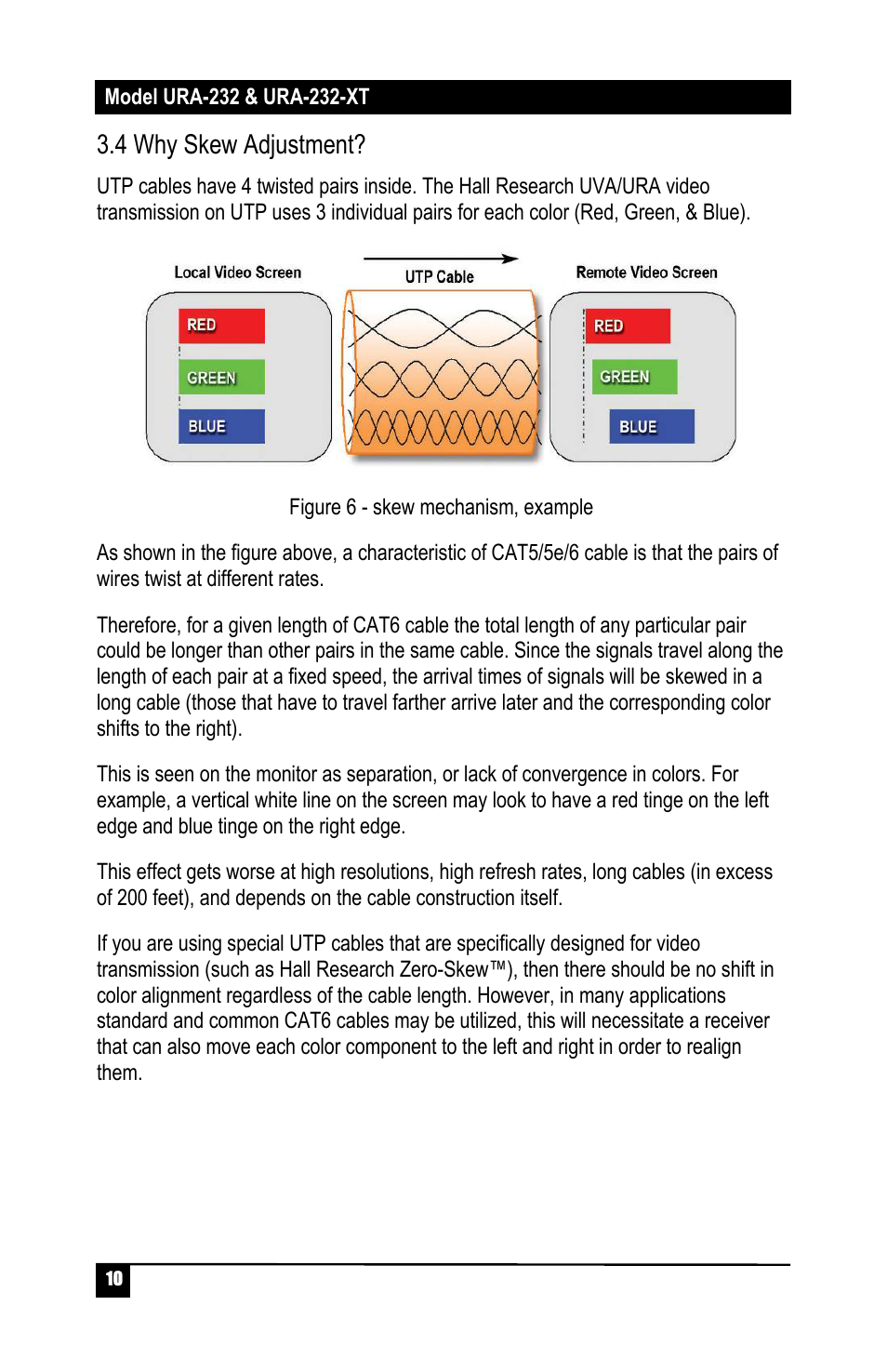 4 why skew adjustment | Hall Research URA-232-XT User Manual | Page 12 / 32