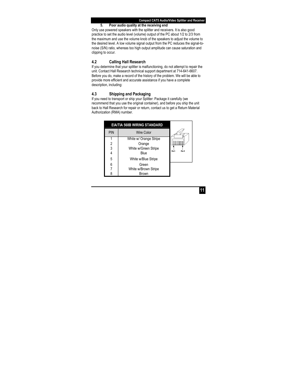 Hall Research UVA-24 User Manual | Page 13 / 16