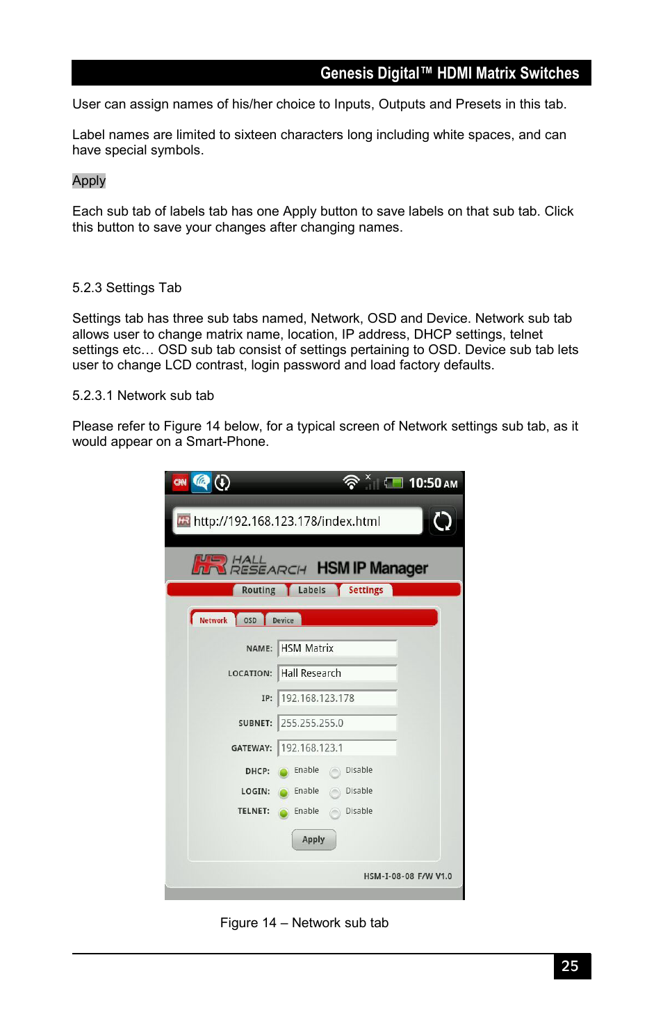 Hall Research HSM-I-08-08 User Manual | Page 27 / 40