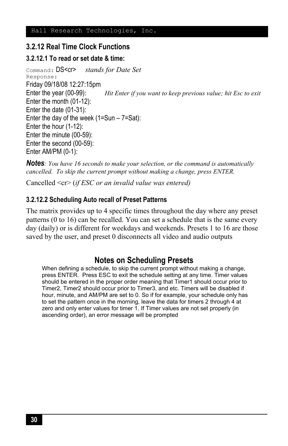 Hall Research VSM-I-A-16-16 User Manual | Page 32 / 48