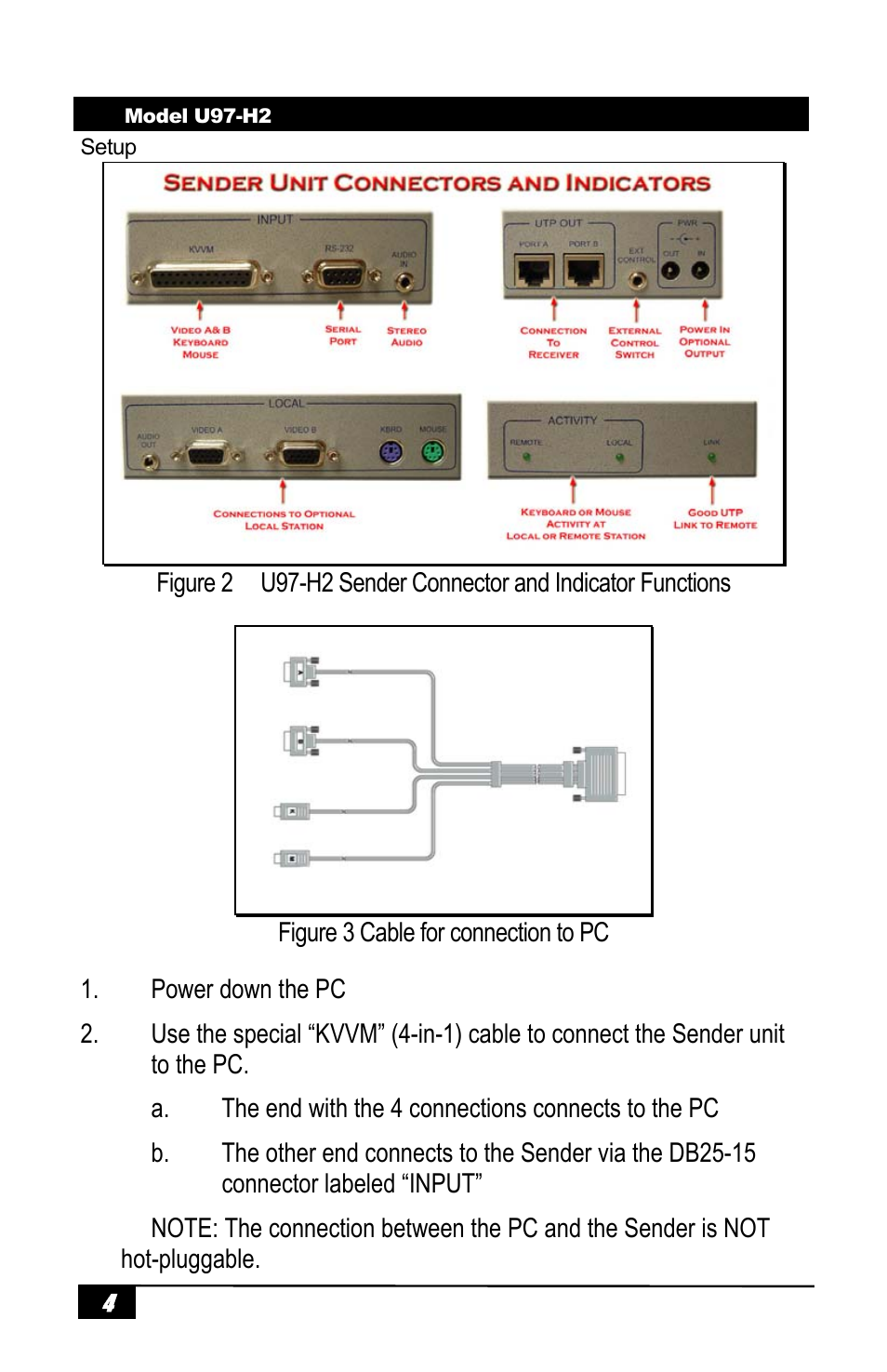 Hall Research U97-H2 User Manual | Page 6 / 12