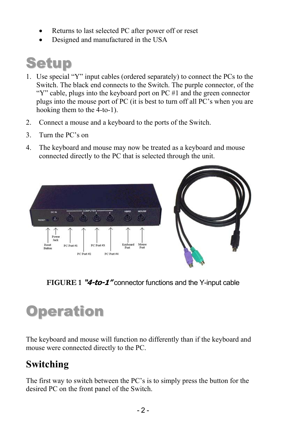 Hall Research 4-to-1KM User Manual | Page 4 / 8